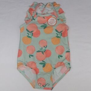 Fruit Print Baby Swimsuit